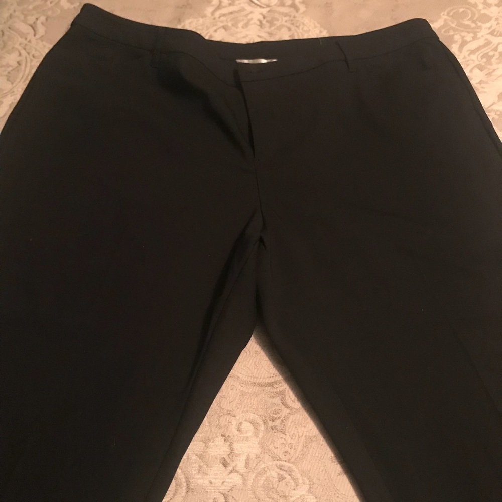 CJ Banks 22W Black Pants Slacks